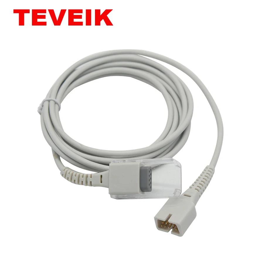 Wholesale SpO2 Adapter Extension Cable Custom Compatible SpO2 Adapter Extension Cable DEC-8 spo2 sensors Adapter Extension Cable
