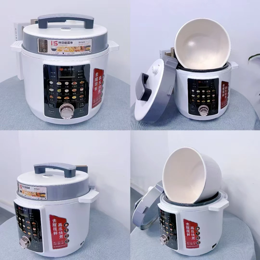 Professional Factory Direct Sales 900W 1000W Mechanical Knob Control 6 in 1 Intelligent Cooking 5L 6L Electric Pressure Cooker
