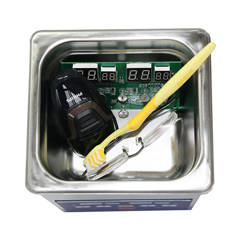 2l   low price china factory direct sale digital ultrasonic cleaner for dental eyeglasses jewelry watch