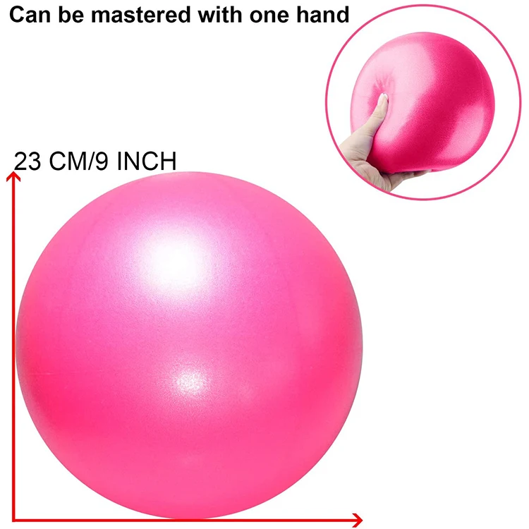 Small Yoga ball Mini Pilates Ball 25cm 9 Inch