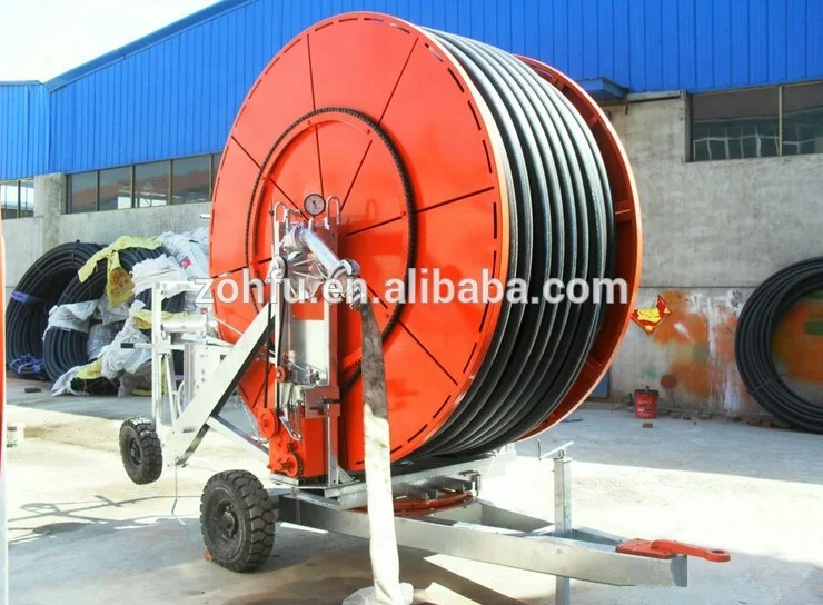 Шланговая катушка система орошения небольшая сельскохозяйственная