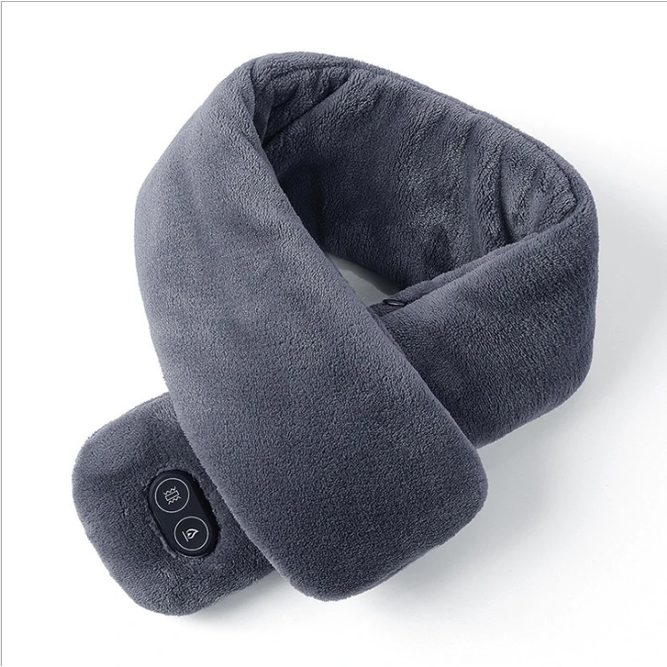 Зимний теплый usb шарф с подогревом массажный унисекс Электрический шарф