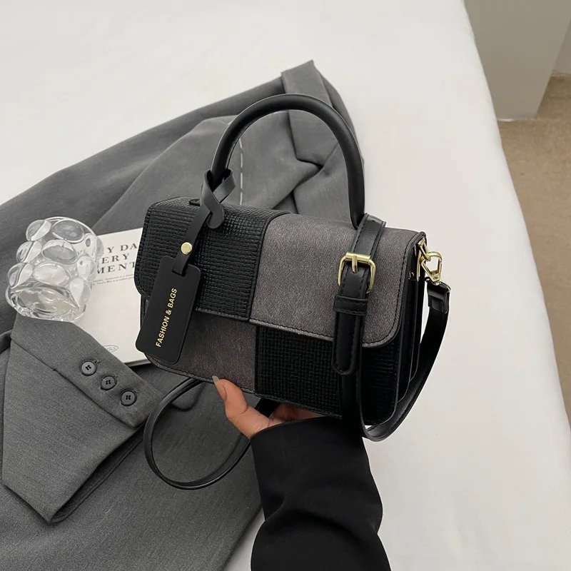 Large capacity 2 size thick PU leather tote bag with zipper women beach bag top handle handbags