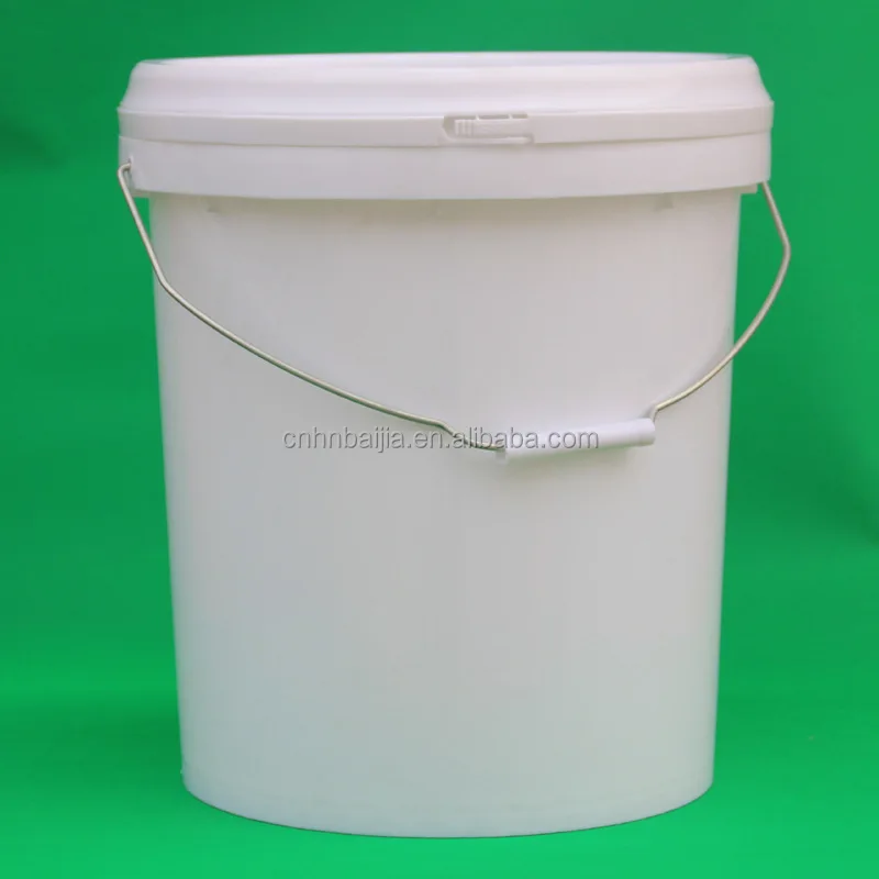 heavy duty thicken multicolor small food grade 1 liter plastic buckets with lids