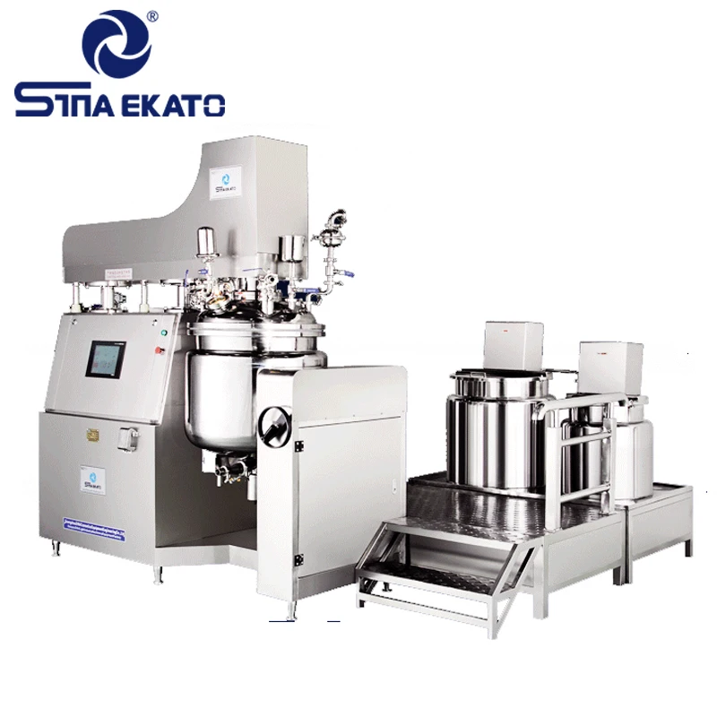 Оптовая продажа Высококачественная автоматическая машина для производства жидкого шампуня моющего средства из нержавеющей стали гомогенизирующий бак смешивания