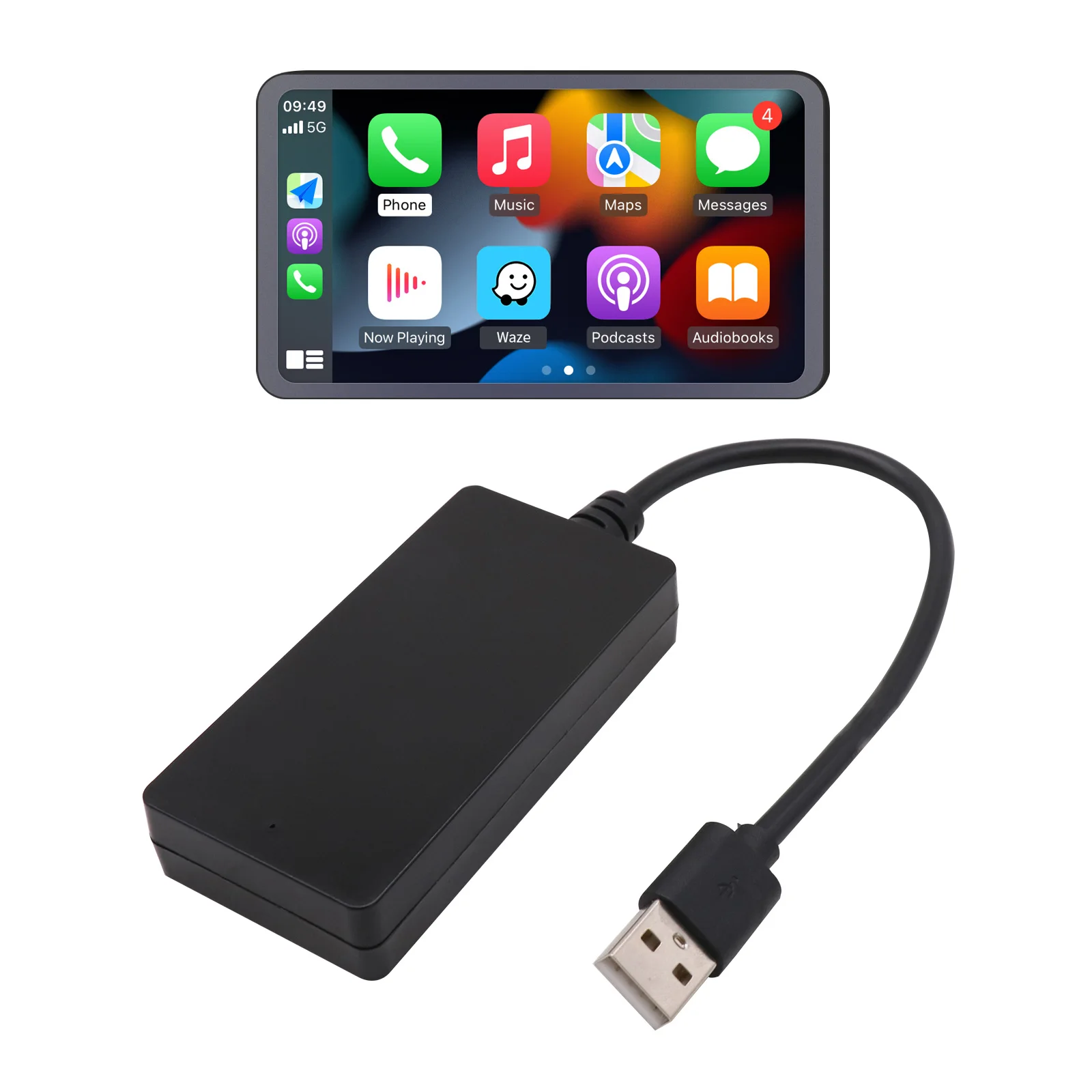 Wired Carbitlink Smartlink Phonelink to Wireless CarPlay Android Auto For BAIC SAIC Maxus Wuling Brilliance Yutong Hanteng Sihao