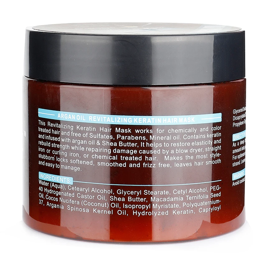 
Hair Care Treatment Argan Oil Hair Organic Mask Collagen Hair Mask with Keratin 