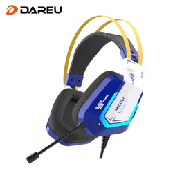 Dareu EH732 gaming headset ready to ship noise cancelling headphones 700 over ear amazon top seller music play game RGB Ambient