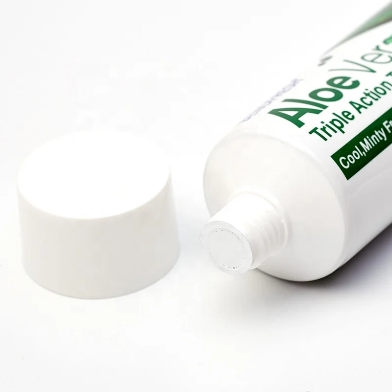 Aloe Vera triple action herbal ginger anti-bacterial toothpaste green tea mint bendfresh 100ml