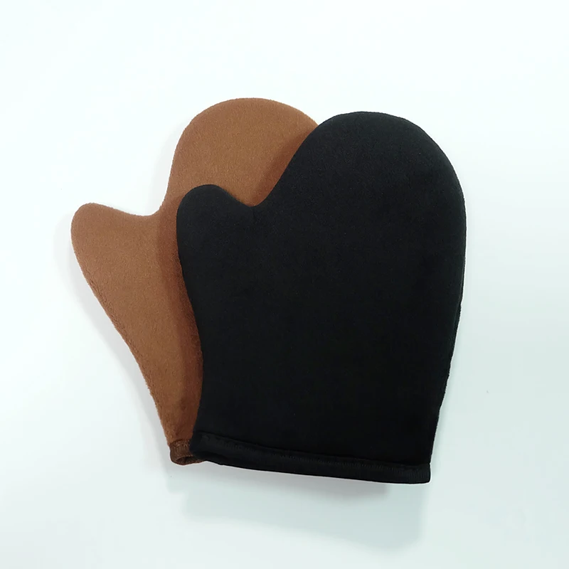 Factory Soft Velvet Water Proof Thumb Spray Self-Tanning Mitts