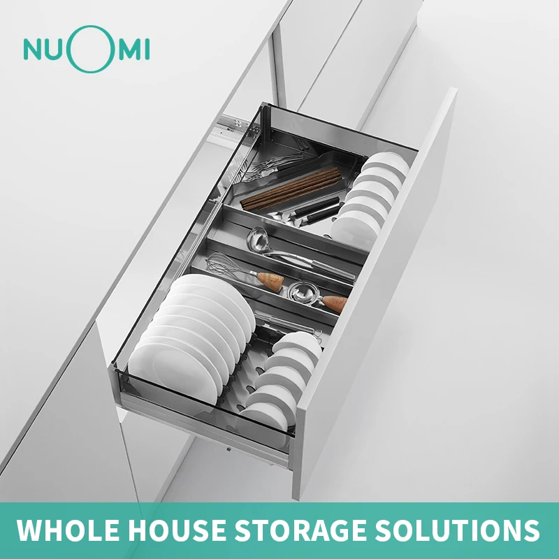 NUOMI PURPLE CRYSTAL series Superior Quality Kitchen Drawer Basket kitchen storage rack