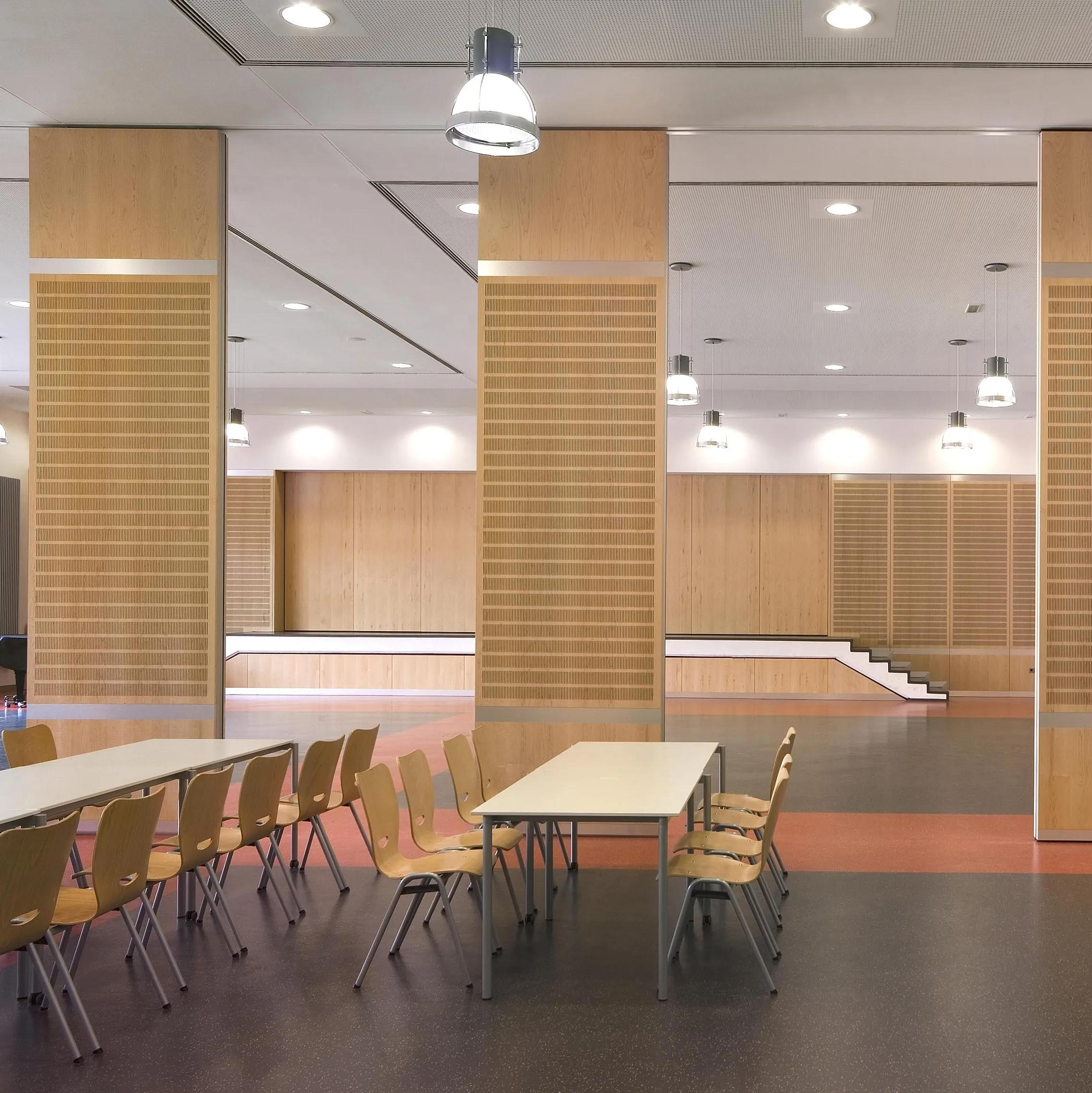 Portable wooden sliding soundproof modular accordion walls room divider foldable movable partition wall for hotel