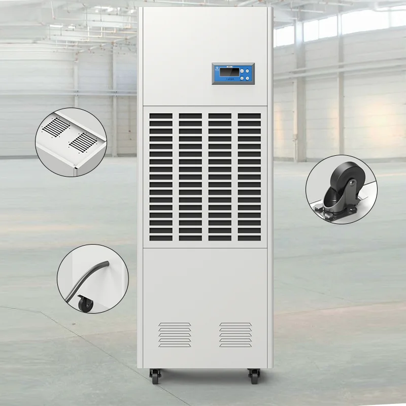 168L 240L/D Smart High Efficiency Industrial Dehumidifier Grow Room Dehumidifier For Planting Basement