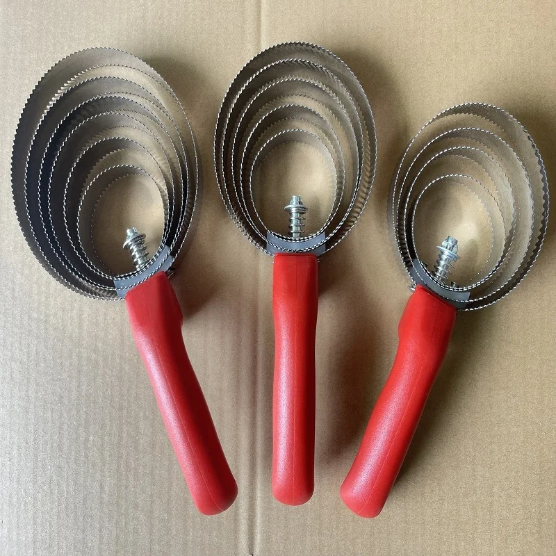 4-5-6 circle hair serrated comb for cattle sheep horses scratching and anti-itching rake horse hair comb pet cleaning supplies