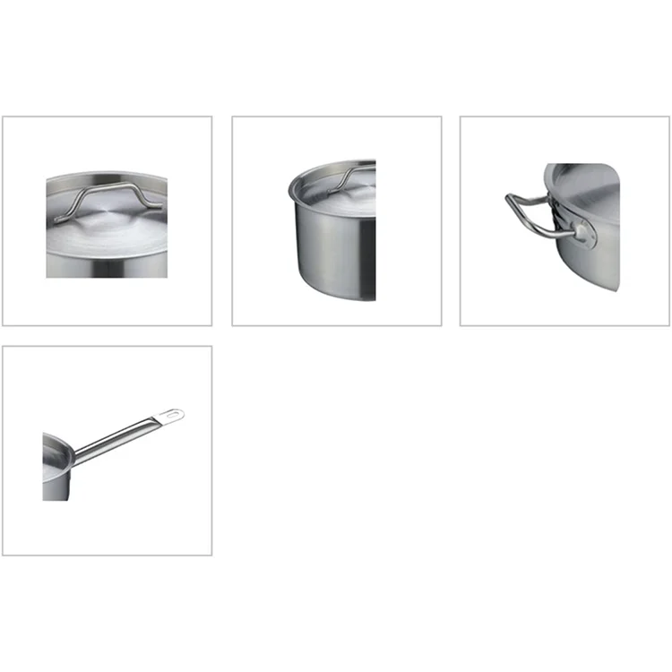 Simple Design Stainless 304 Stock Pot Ustensiles De Cuisine Modern Cook Ware Sets Ollas De Acer Inox Pot