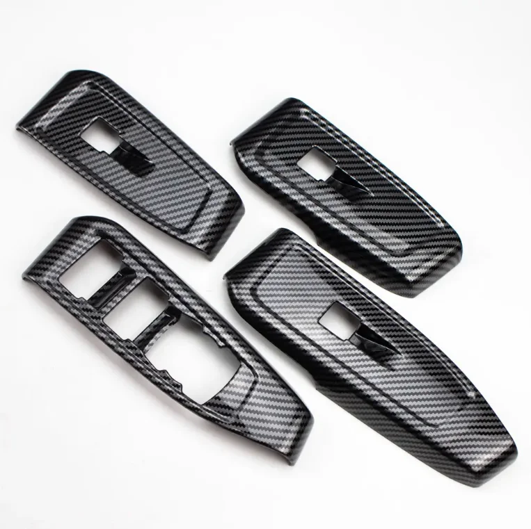 accessories car interior auto Front Door Button Decorative Frame Window Glass Lift Decorative Switch Button Panel