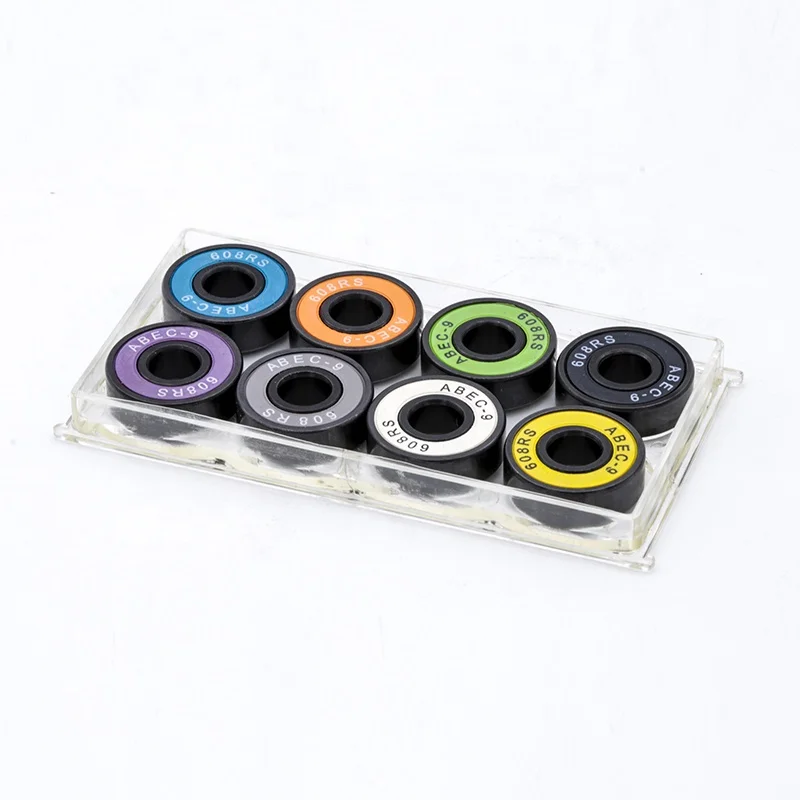  ABEC-7 ABEC-9 OEM подшипник для скейтборда с черным покрытием 608