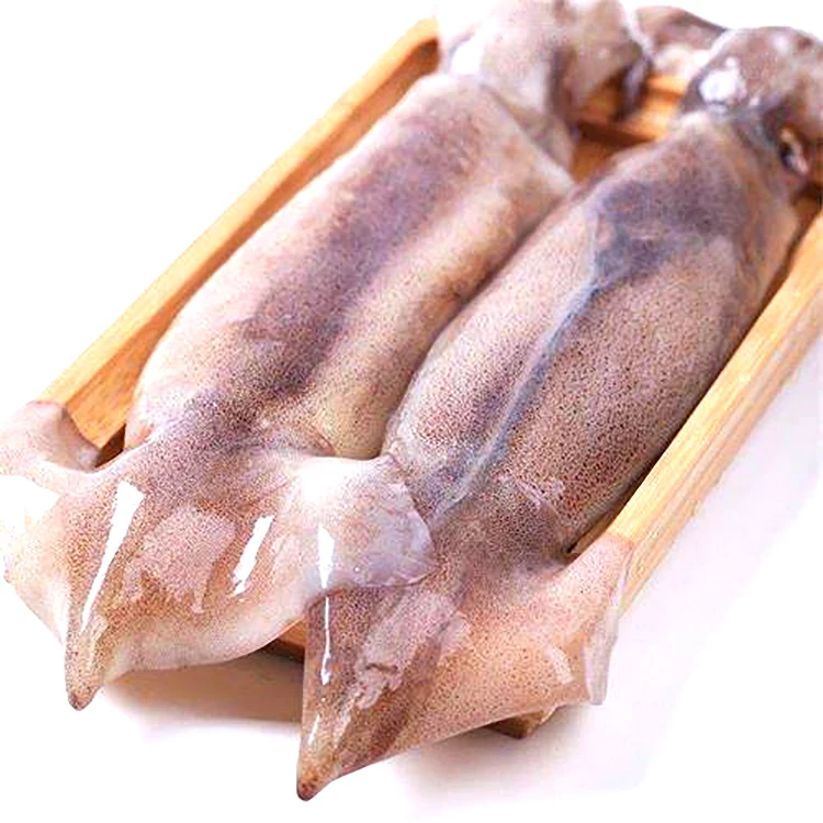  Пищевая продукция Shandong Ocean новый сезон высококачественный набивной кальмар полностью остекленный