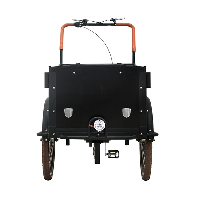 Steel frame pedal assist tricycle cargo bike/trailer bicycle