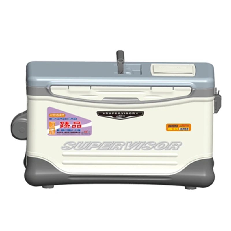 High Capacity Fishing Box Insulated Cooler With Handle Multi-function Fishing Tackle Box