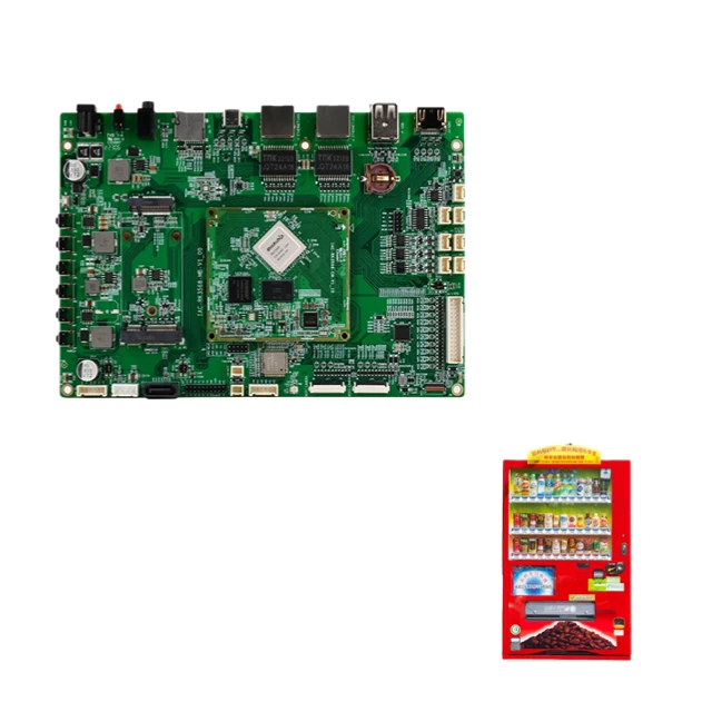 Industrial control motherboard rk3568 arm 4K lvds android 11 develop board for Vending machine