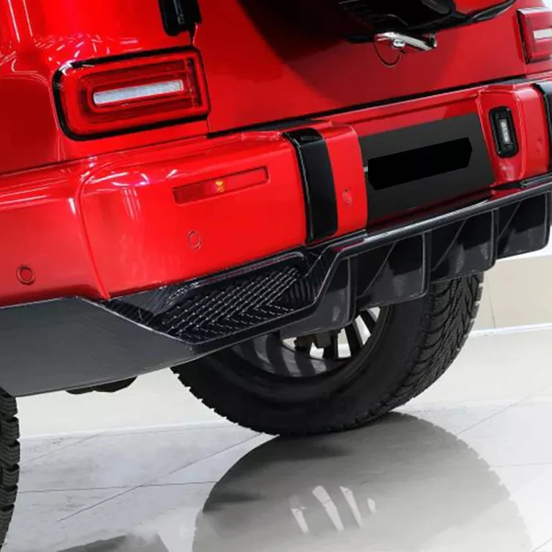 W464 Rear Diffuser PP Black Top Car Style Rear Bumper Lip for G Class W463A W464 G63
