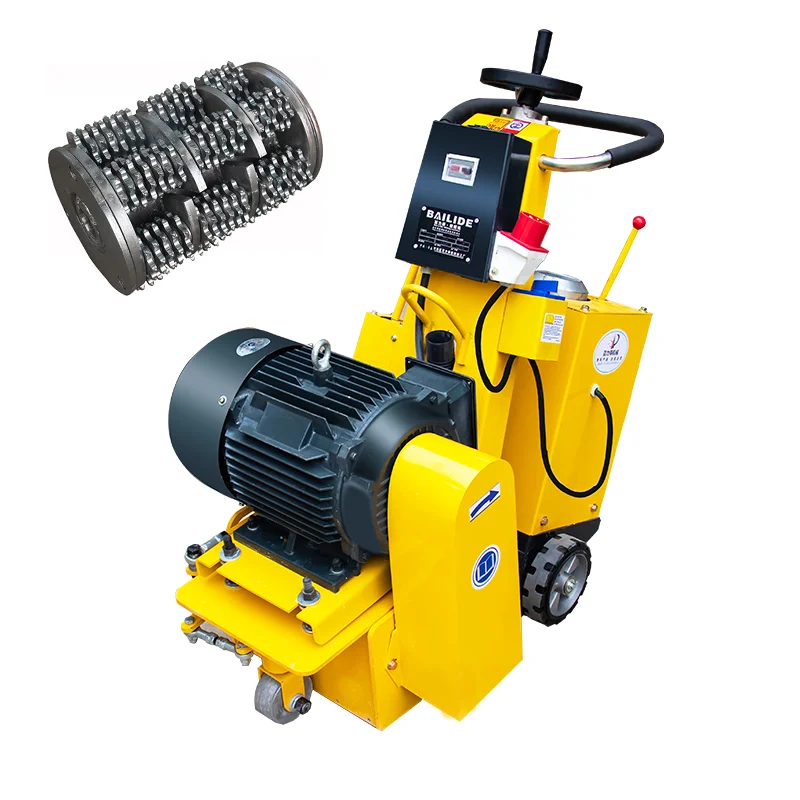10 Inch 220V Electric Motor Asphalt Rumble Strip Machine Scarifier Price