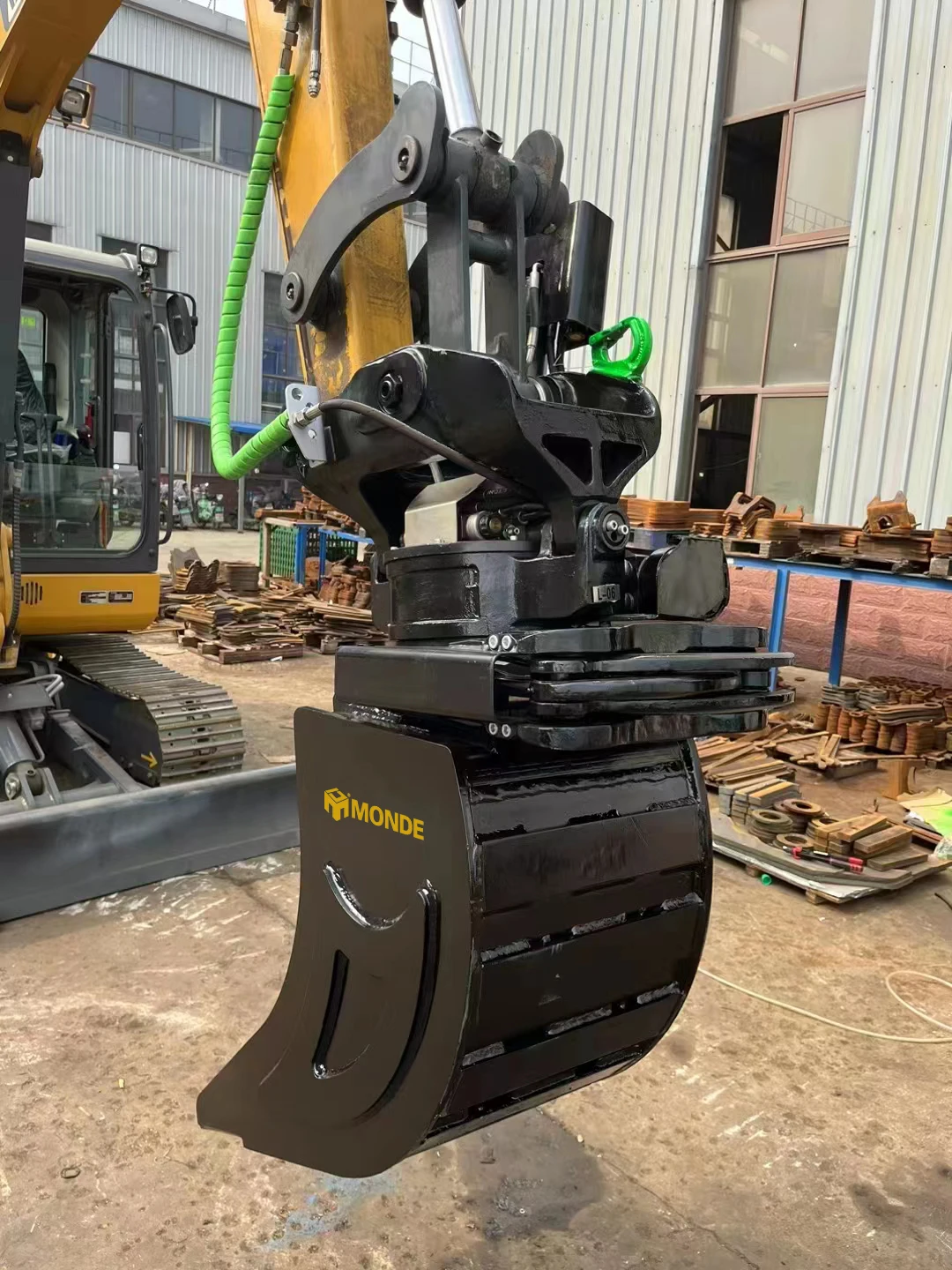 MONDE excavator attachments hydraulic excavator tilt rotator