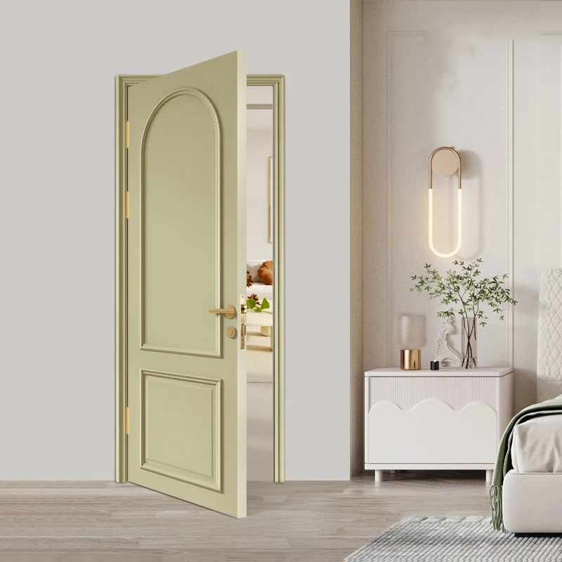 Latest design hidden wooden door wpc wood exterior door school doors manufacturer