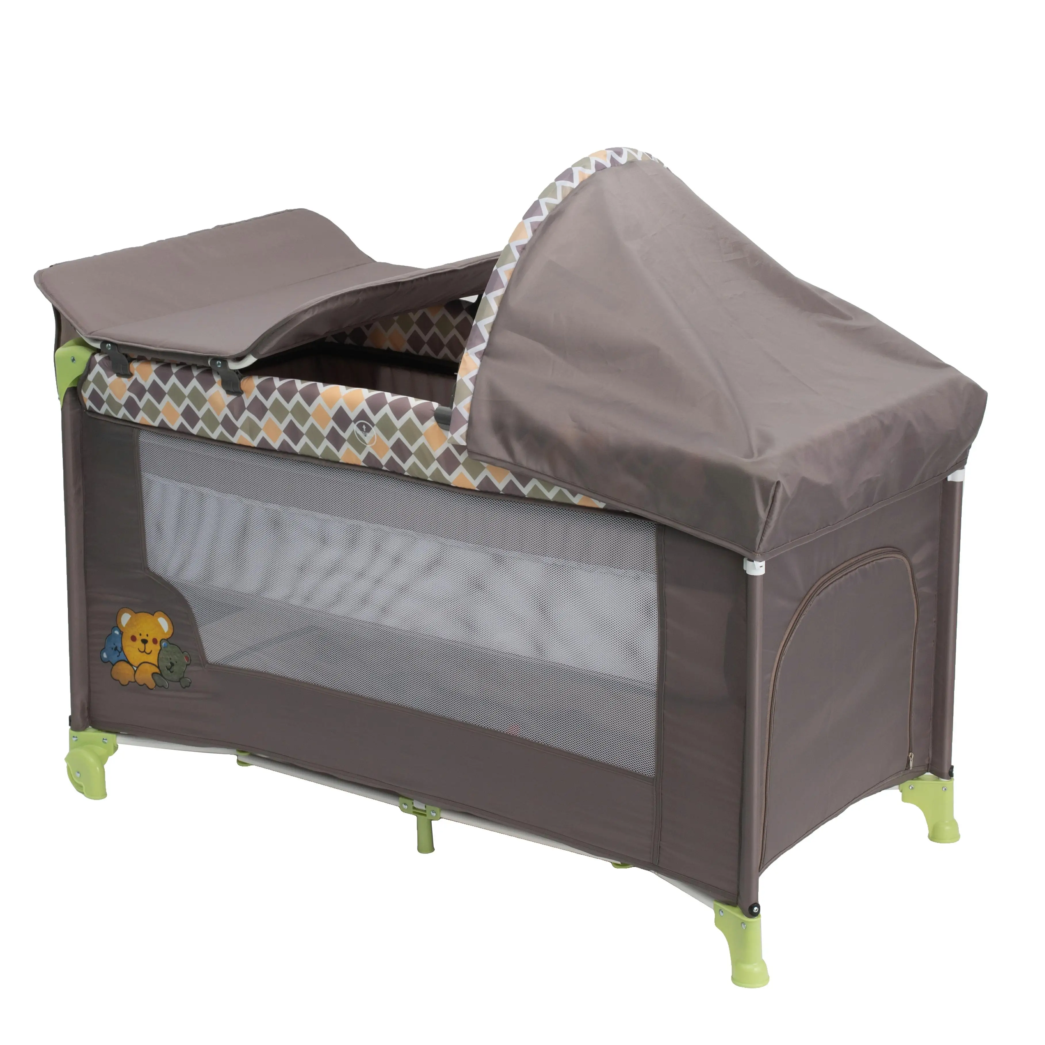 Crib Splicing With Diaper Changing Pad Big Bed Bb Multifunctional Portable Bed For Newborn Baby