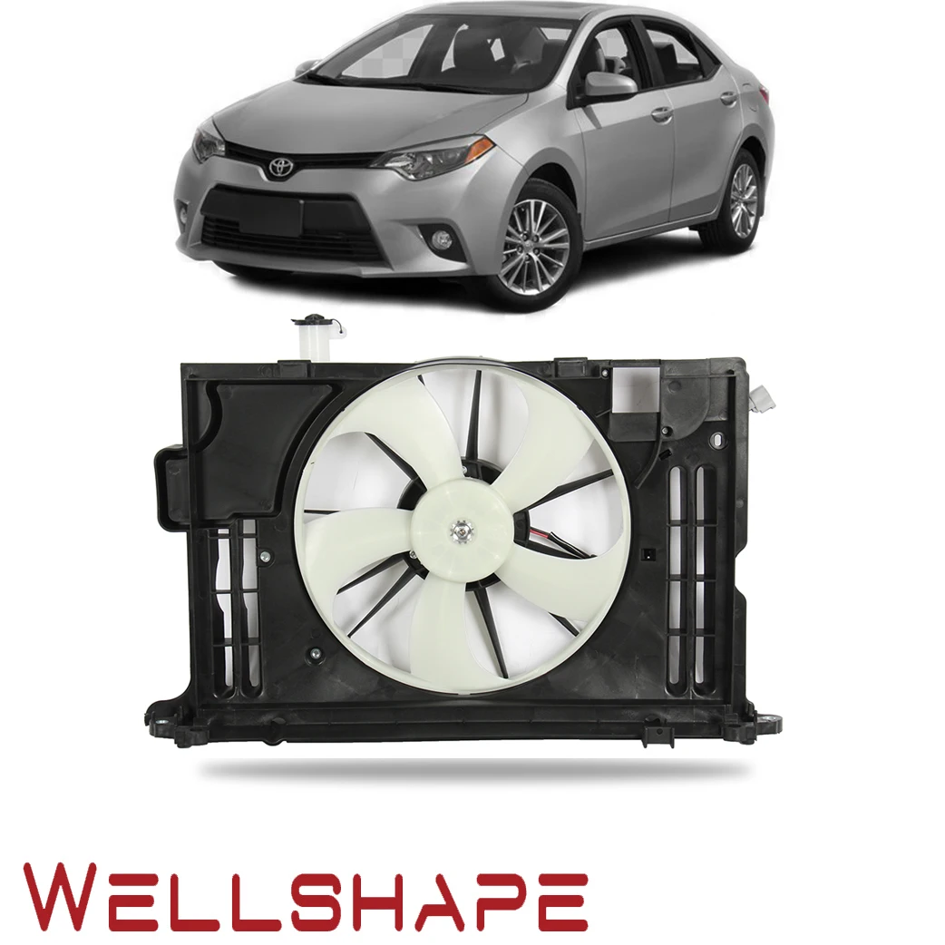 Подходит для вентилятора Toyota Corolla 2014-2017 в