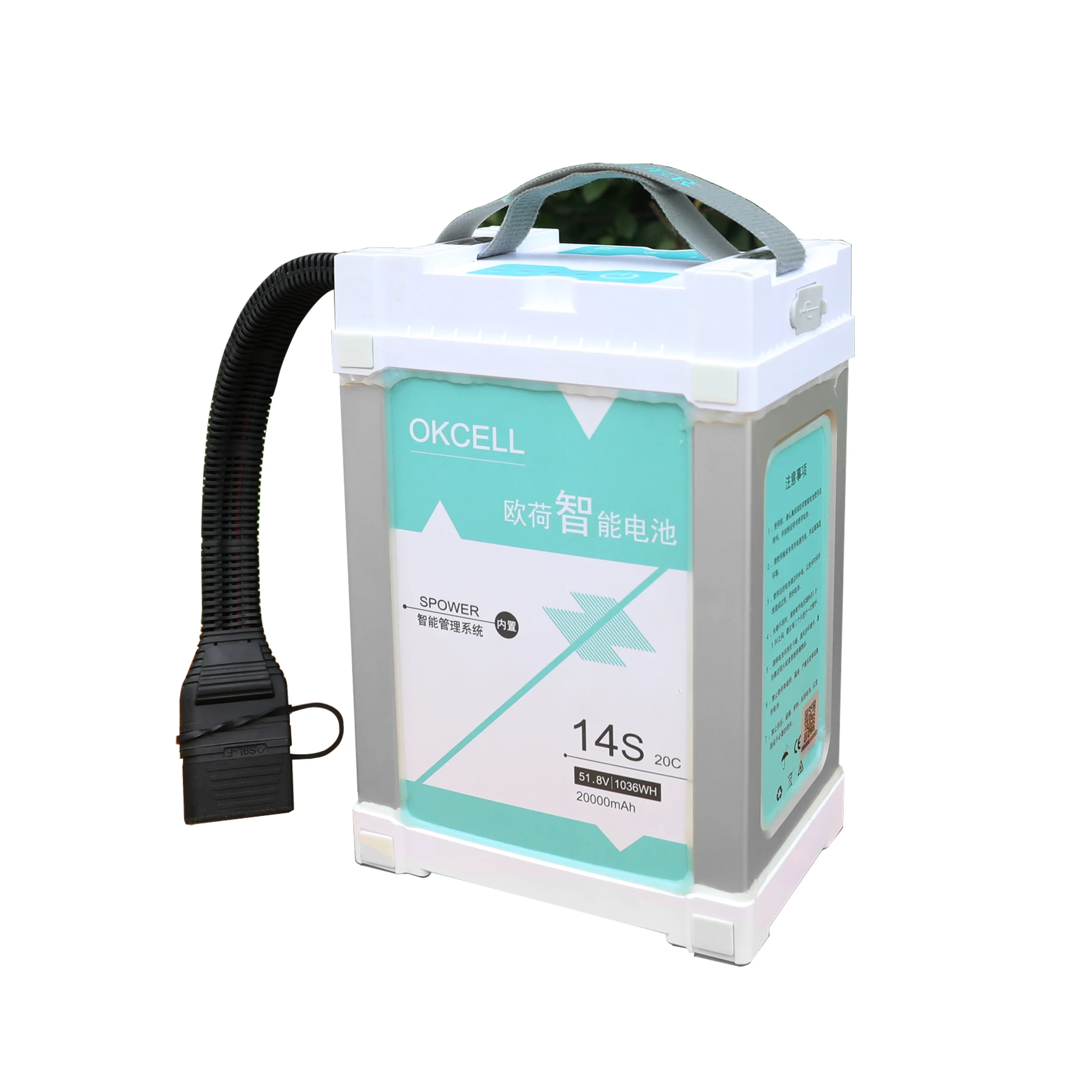 Умный перезаряжаемый литий-полимерный аккумулятор 20C 20000 мАч 51 8 в 14 с литий-ионные батареи для сельскохозяйственного дрона