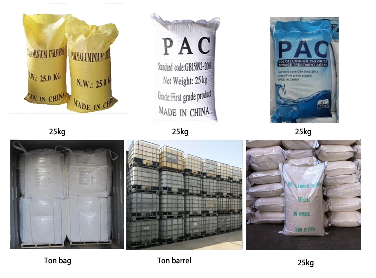 Free Sample Pac Polyaluminium Chloride For Industry and Drinking Water Treatment