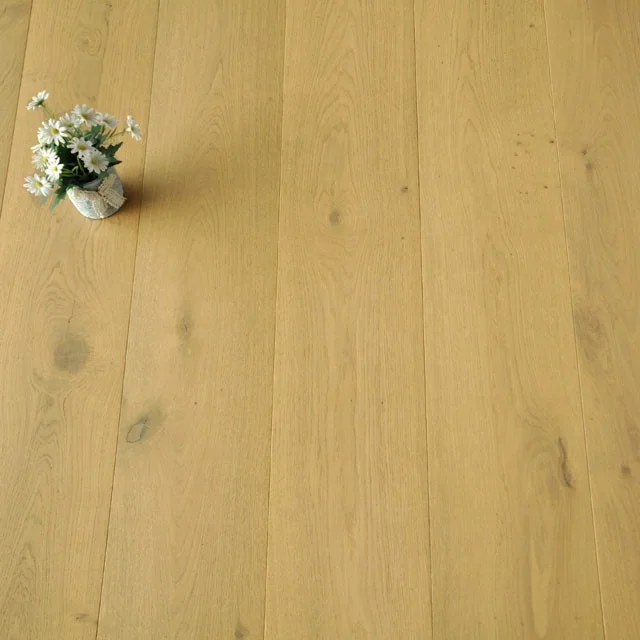 semi glossy european oak wood parquet flooring in vietnam