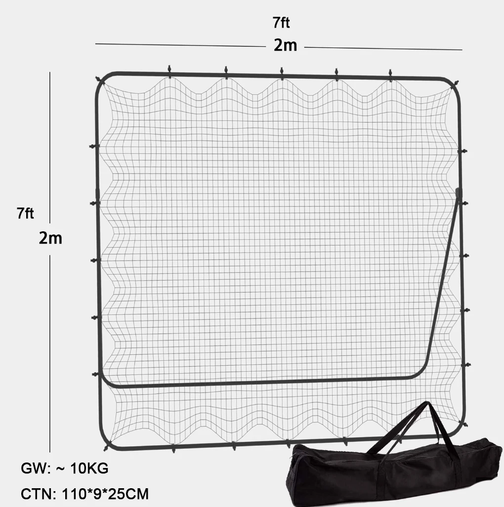 9FT*7FT Portable Foldable Tennis Rebounder Net