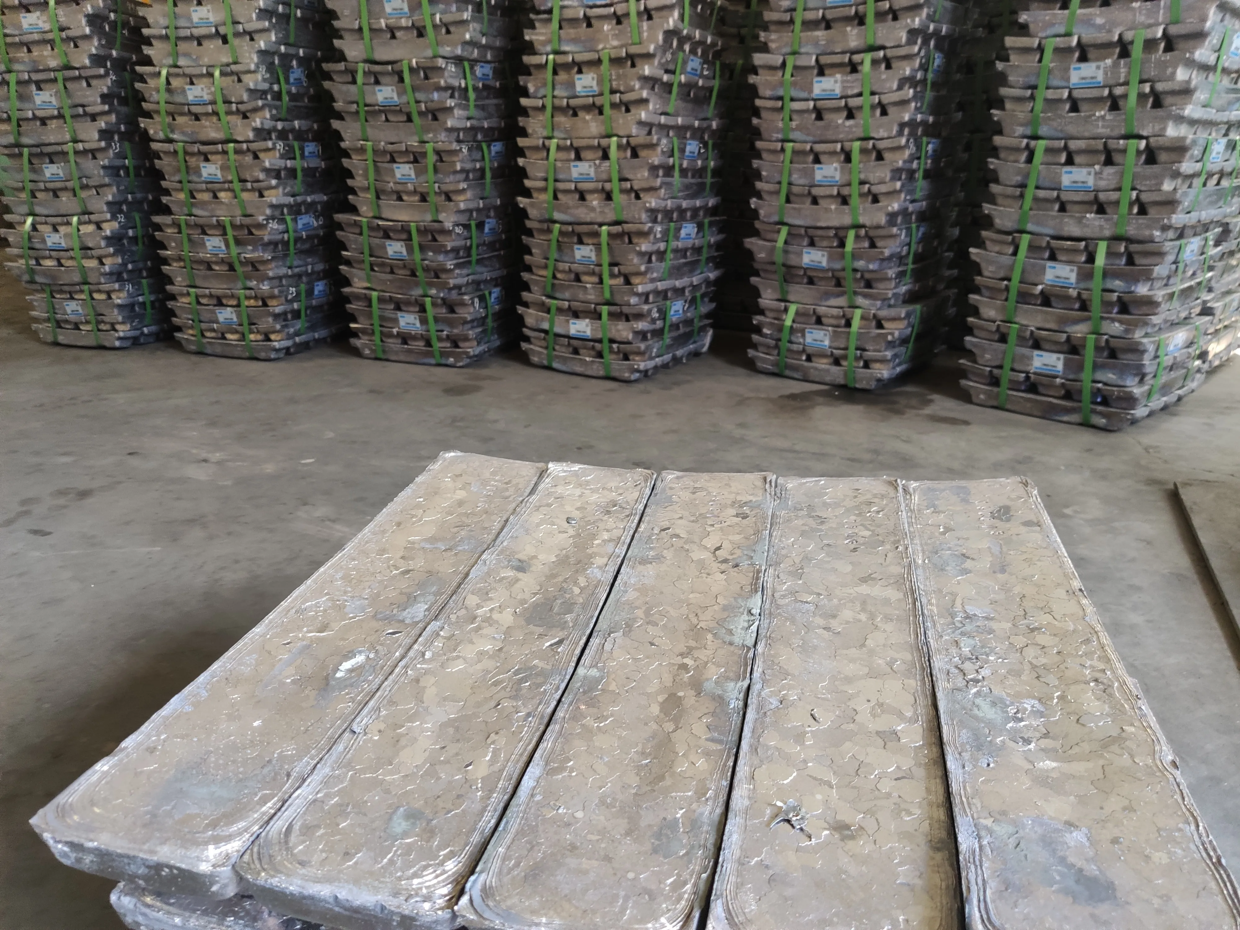  Pure Lead Ingot 99.994 Remelted Silver White