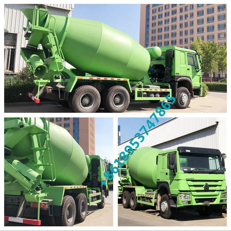 HOWO 4X2 4 cbm 6 cubic yards cement concrete mixer truck hydraulic pump for concrete mixer truck for sale in dubai