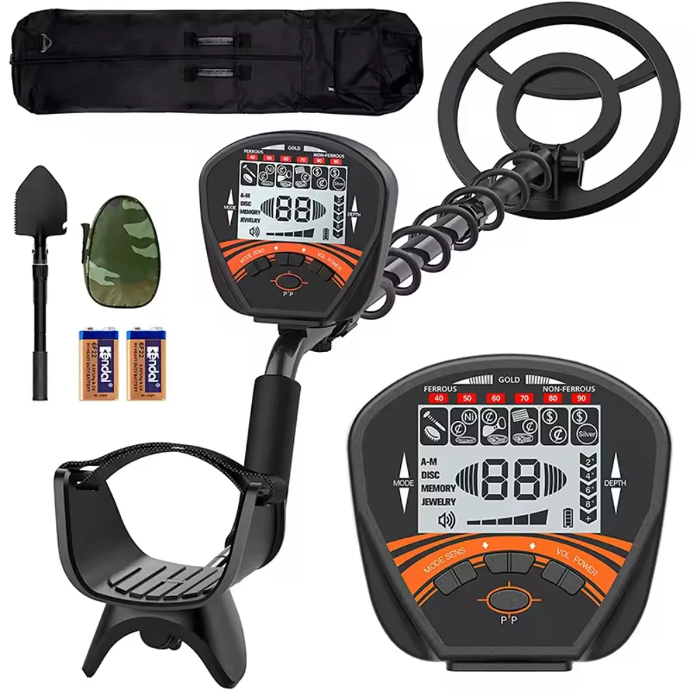 TX-810 Lightweight and Ergonomic Metal Detector for Deep Search and Night Use