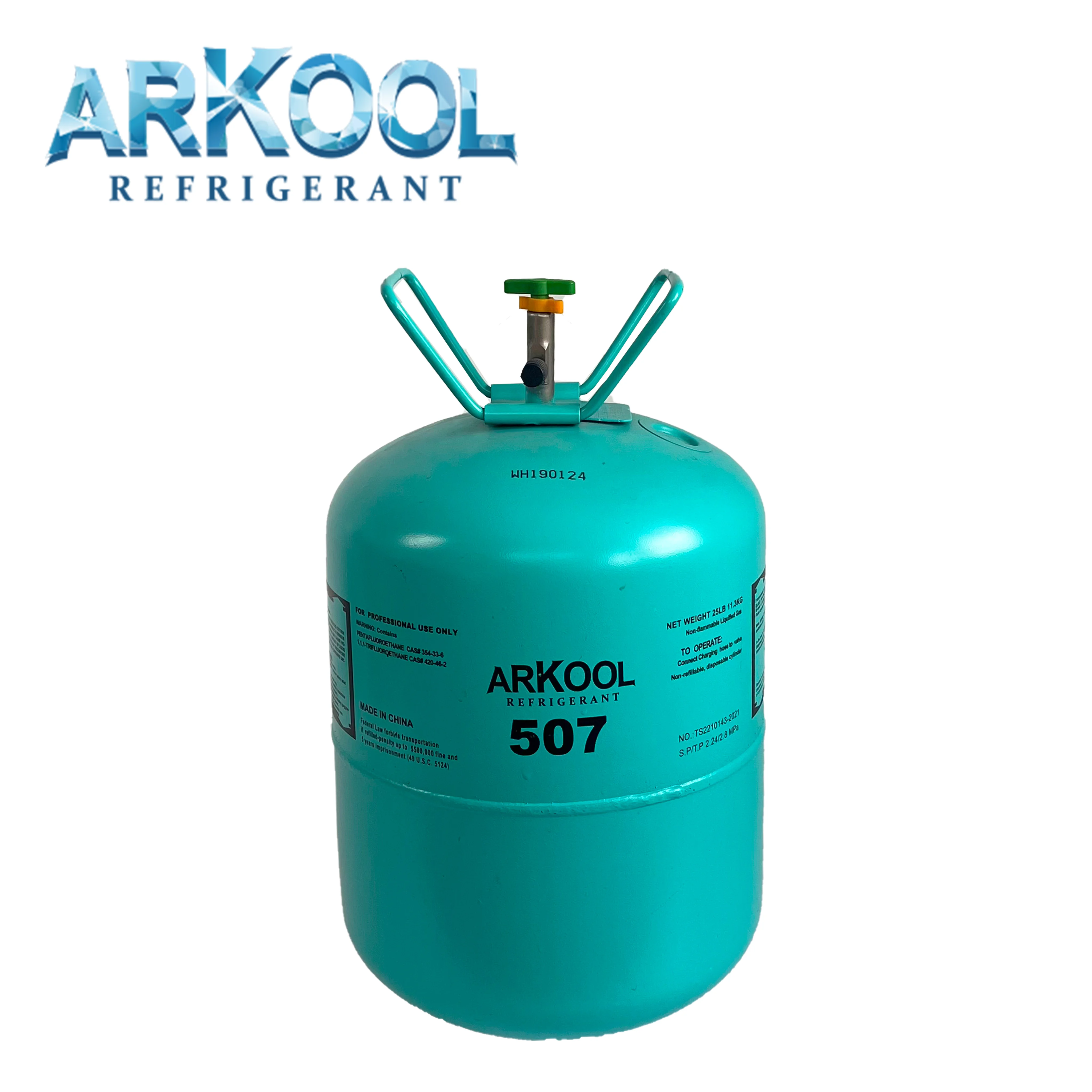 Arkool China supplier Good Price Hot selling comercial refrigeration HVAC air conditioning r507 refrigerant gas