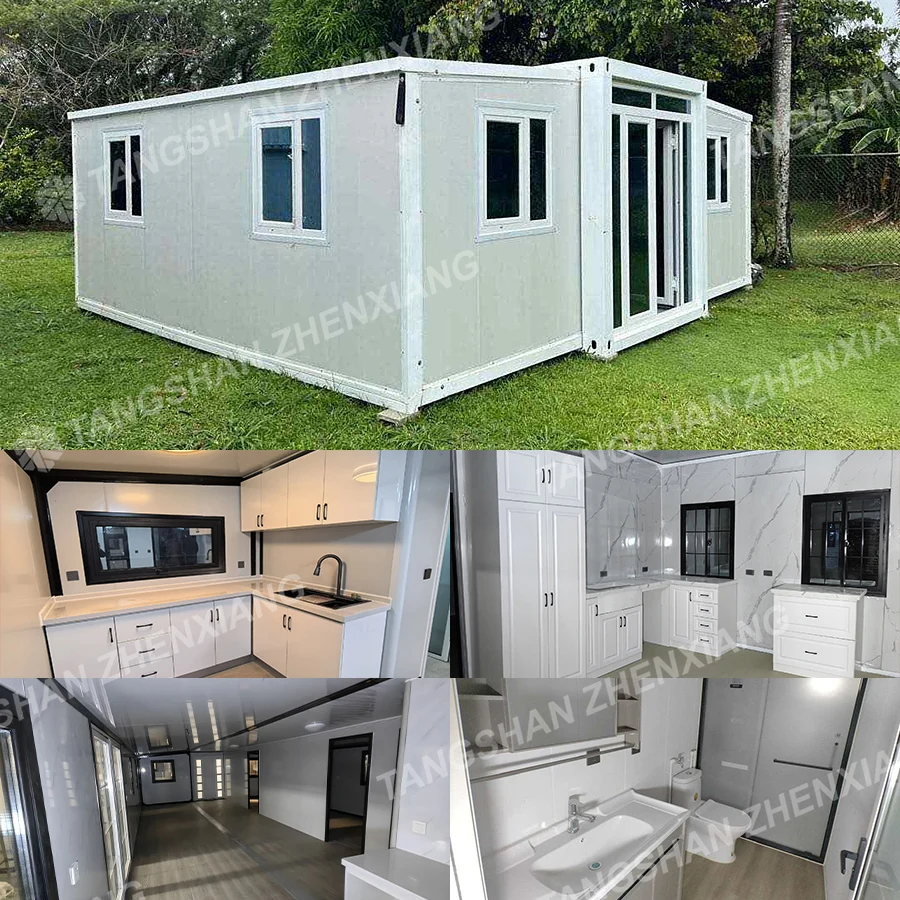 Expandable Prefabricated House Expandable Modular Home 20ft 30ft 40ft Australia Expandable Container House Home Office
