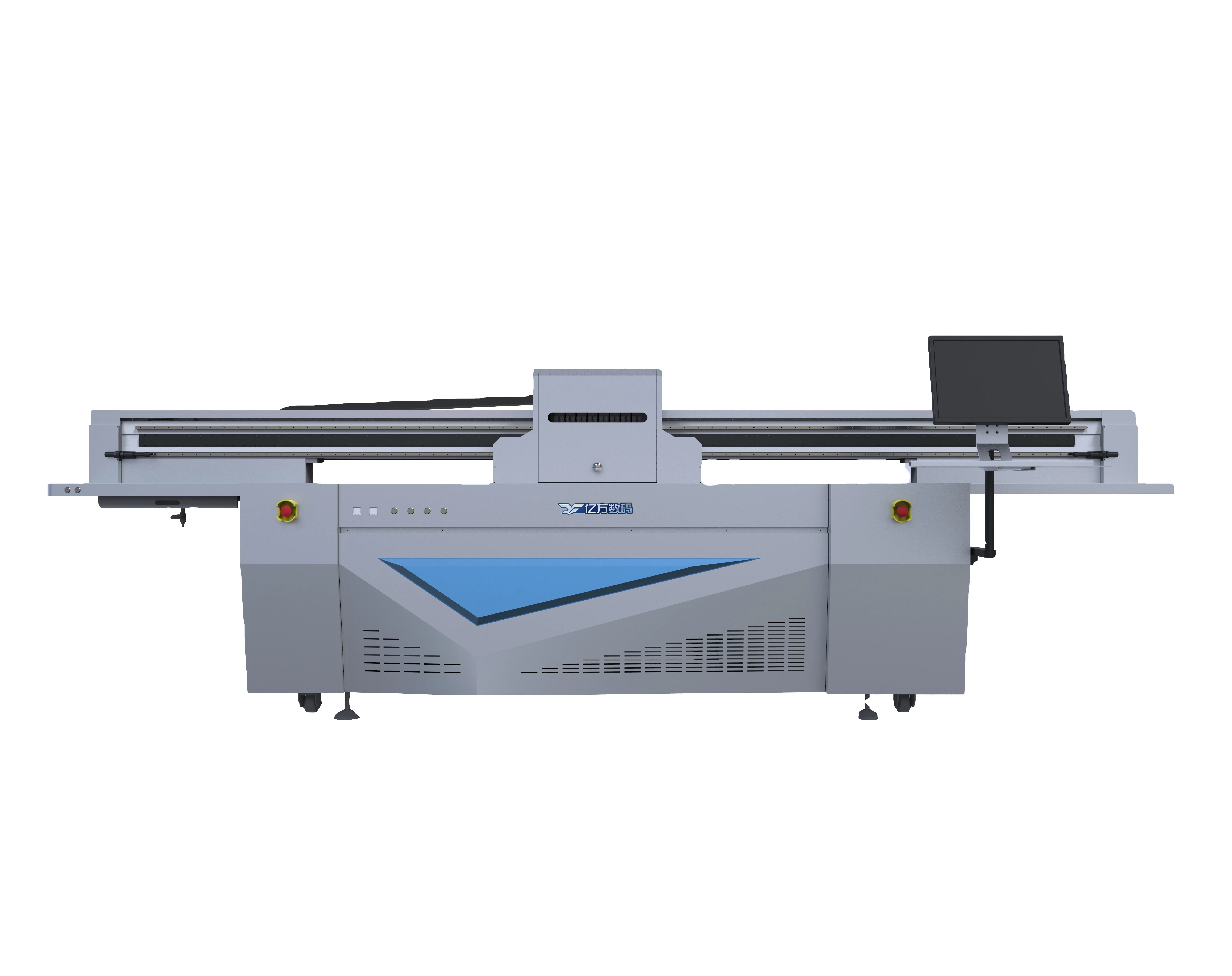 Fortune Manufacturing 2513 UV Flatbed Printer Ricoh gen6 head for Glass Wood phone case pvc Card UV printing Machine