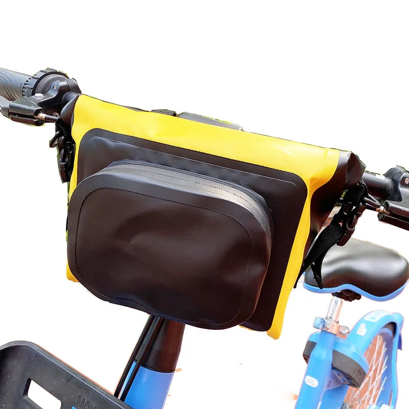 Waterproof Bicycle Bag Front Handlebar Storage Basket Dry Bag for cycling