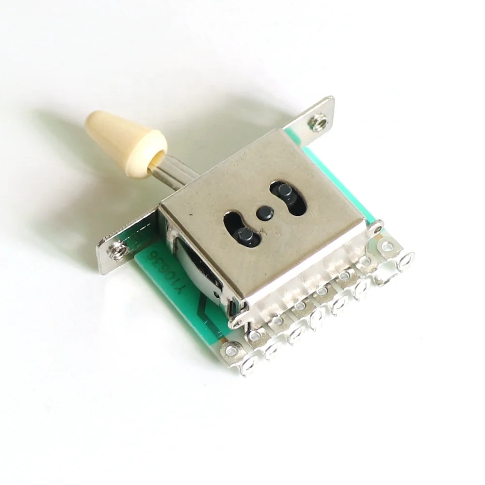 Donlis Wholesale DIY guitar parts 5 Way ST Guitar Switches With Multi color tips