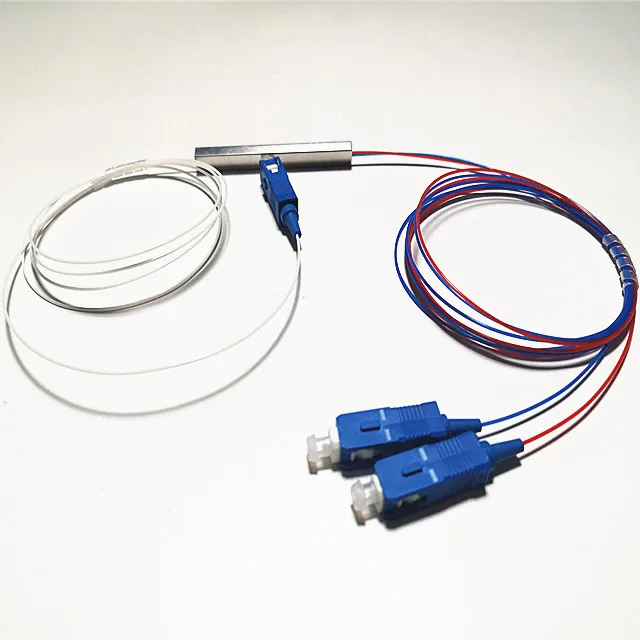  Фабричный мини-Сплиттер PLC на заказ 1x2 1x4 1x8 1x16 для волоконно-оптического ПЛК 1 м или 5 оптический сплиттер G657A с SC/UPC