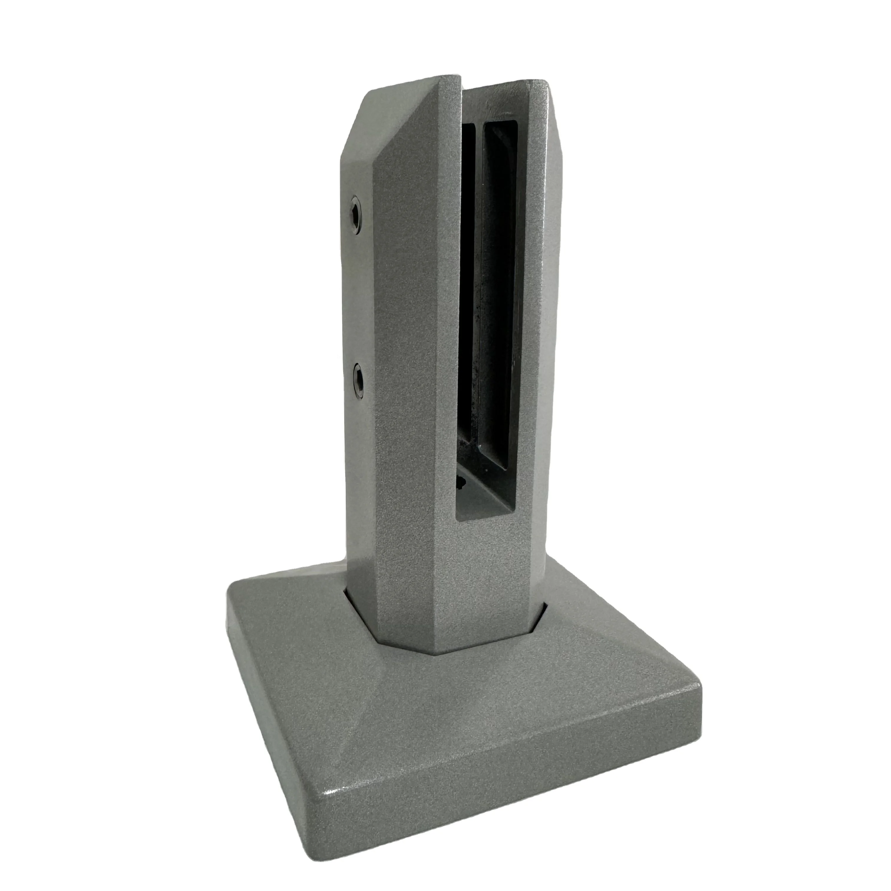 Wholesaler price balcony railing designs stainless steel balustrade adjustable glass fence spigot