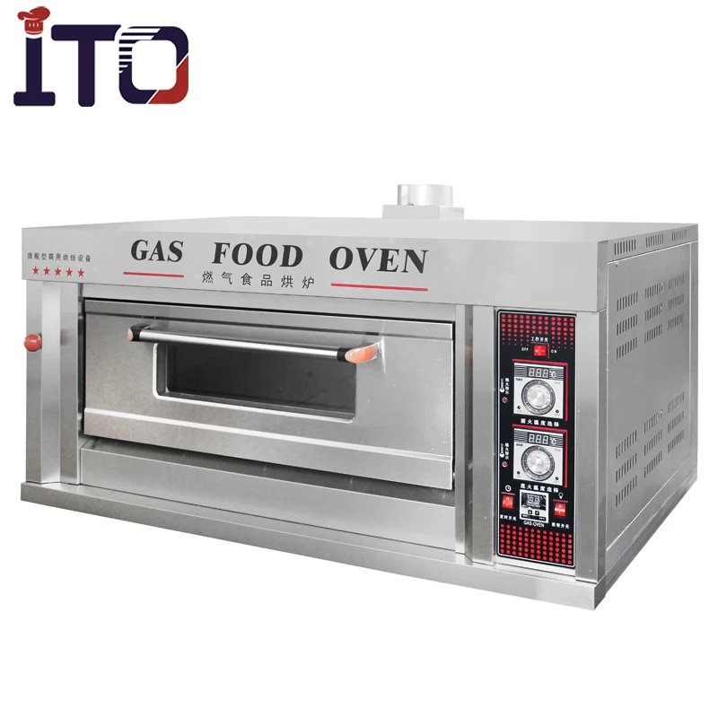  Kitchen equipment luxury 1/2/3 decks bakery oven commercial industrial bread baking for