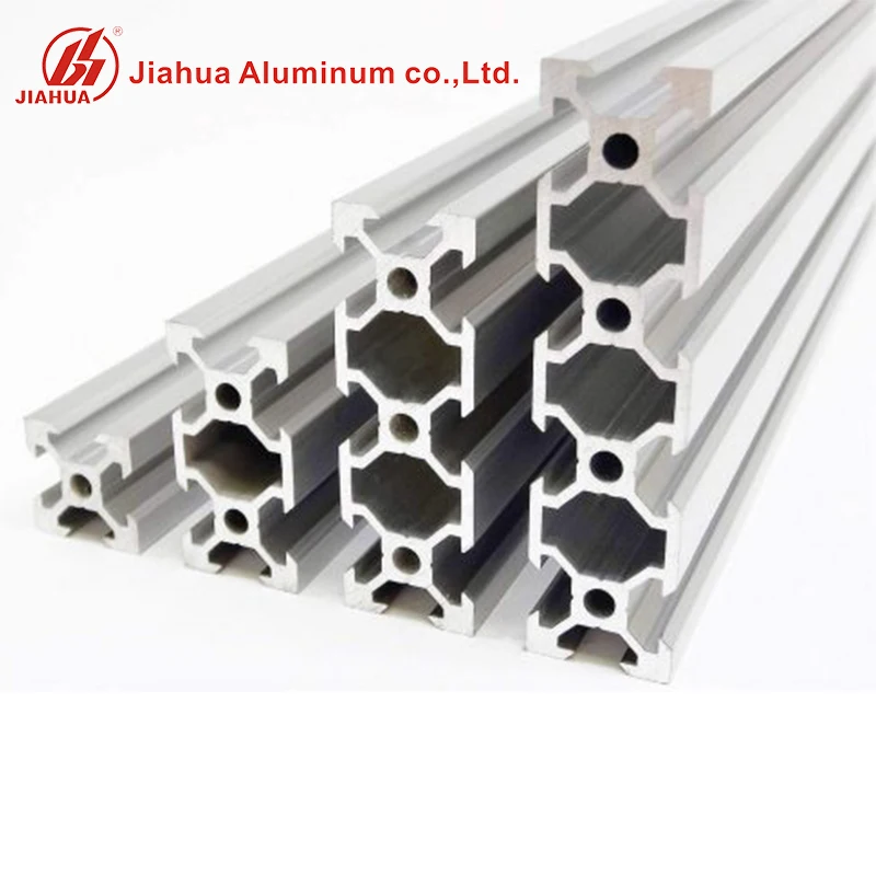 Hot sale various sizes 80160 aluminum profile t slot 6063 t5 aluminum extruded profiles