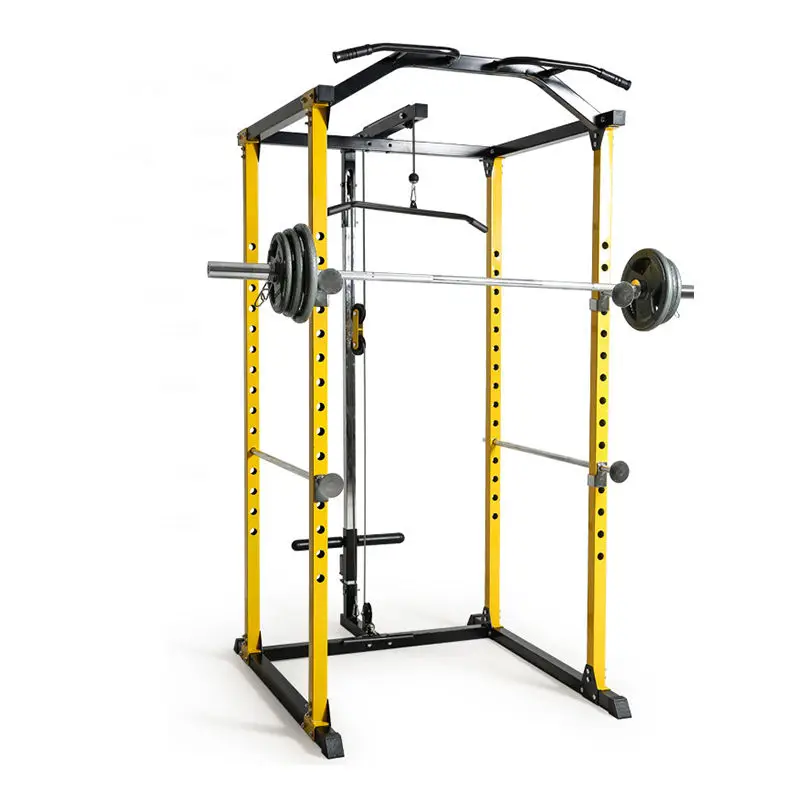 Strength Equipment Athletic Multi-Functional Power Gym Machine Pull up Squat Rack