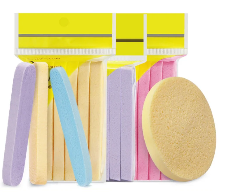 Hot Selling Multi-Color Square Makeup Puff Wholesale Non-Latex Sponge Wet And Dry Powder Puff