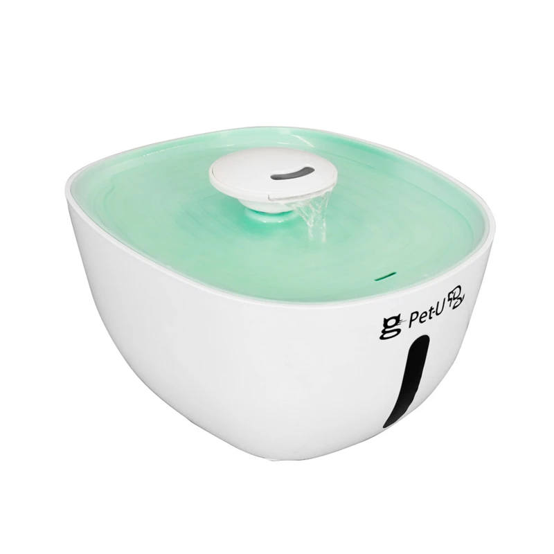 Умный питьевой фонтан для собак и кошек со светодиодной подсветкой